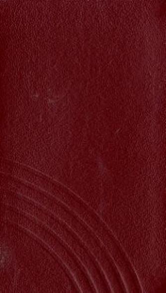 Evangelisches Gesangbuch, Ausgabe für fünf unierte Kirchen - Taschenformat, rot, Goldschnitt