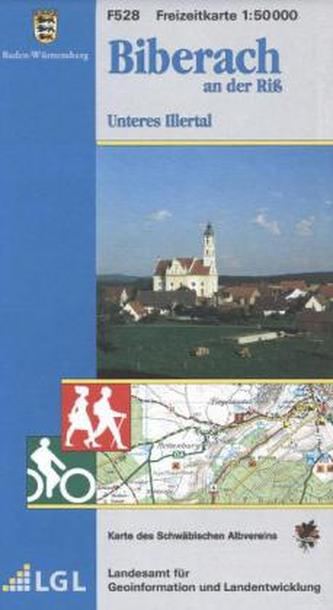 Topographische Freizeitkarte Baden-Württemberg Biberach an der Riß Topographische Freizeitkarte Baden-Württemberg Biberach an der Riß
