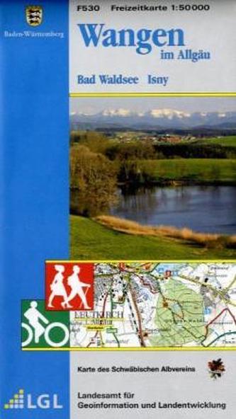 Topographische Freizeitkarte Baden-Württemberg Wangen im Allgäu Topographische Freizeitkarte Baden-Württemberg Wangen im Allgäu