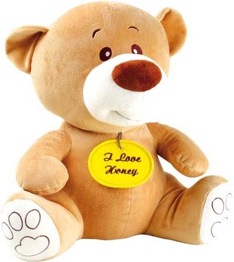 Small Foot Plyšák medvídek s bryndákem