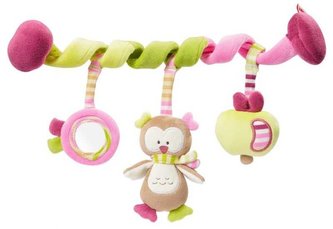 NUK FOREST FUN Hračka spirála Sovička