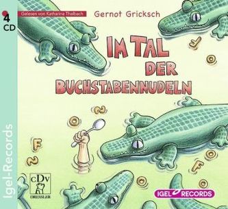 Im Tal der Buchstabennudeln, 4 Audio-CDs