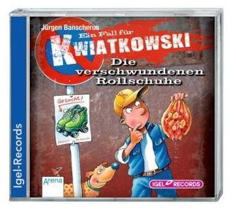 Ein Fall für Kwiatkowski - Die verschwundenen Rollschuhe, 1 Audio-CD