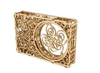 Wooden City 3D mechanické puzzle - Mechanický obraz