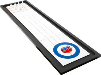 Small Foot Curling a bowling stolní hra 2v1