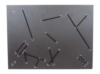 Small Foot Tabule na poznámky černá