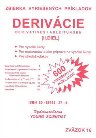Derivácie II. diel