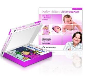 Detlev Jöckers Liederquartett: Für Babys und Krabbelkinder, Audio-CDs