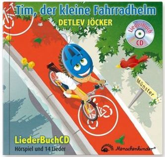 Tim, der kleine Fahrradhelm, m. Audio-CD