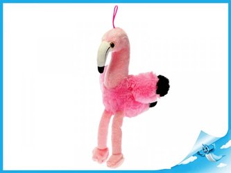 Plyšový plameňák 34cm