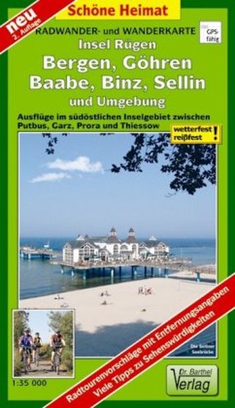 Doktor Barthel Karte Insel Rügen, Bergen, Göhren, Baabe, Binz, Sellin und Umgebung Doktor Barthel Karte Insel Rügen, Bergen, Göhren, Baabe, Binz, Sellin und Umgebung