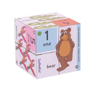 Zoobookoo Kniha v kostce Přiřaď čísla k obrázku Zoobookoo Kniha v kostce Přiřaď čísla k obrázku