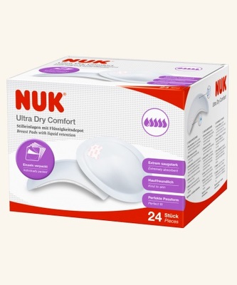 NUK Prsní polštářky Ultra Dry Comfort 24 ks