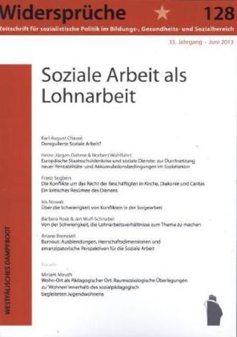 Soziale Arbeit als Lohnarbeit