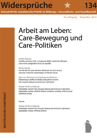 Arbeit am Leben