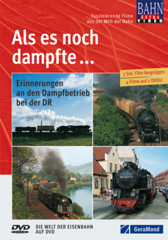 Als es noch dampfte ..., 2 DVDs