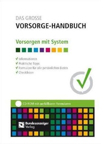 Das Große Vorsorge-Handbuch, m. CD-ROM