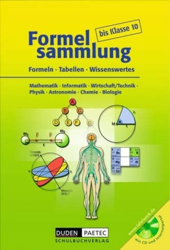 Formelsammlung bis Klasse 10, m. CD-ROM