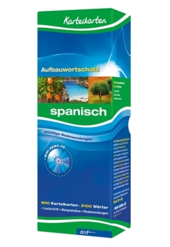 Karteikarten Grundwortschatz Spanisch, m. Mini-Demo-CD-ROM