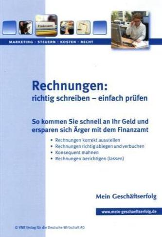 Rechnungen: richtig schreiben - einfach prüfen