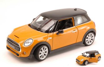 Welly - New Mini Hatch model 1:24 Orange