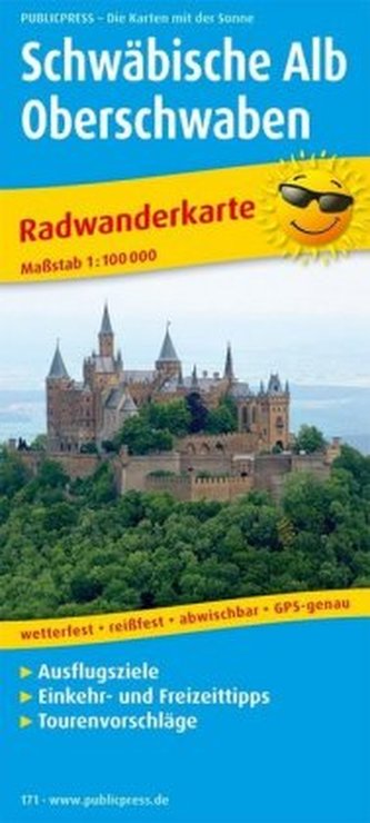 PublicPress Radwanderkarte Schwäbische Alb und Oberschwaben