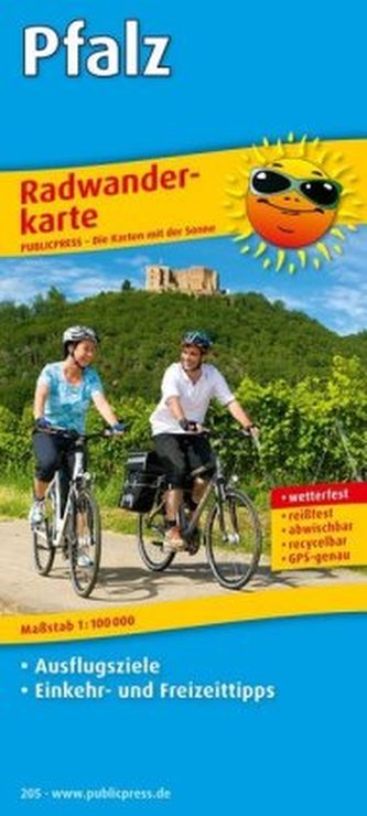 PublicPress Radwanderkarte Pfalz