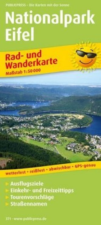 PublicPress Rad- und Wanderkarte Nationalpark Eifel
