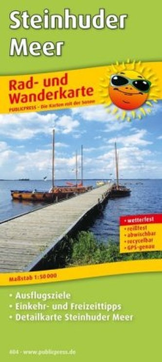 PublicPress Rad- und Wanderkarte Steinhuder Meer