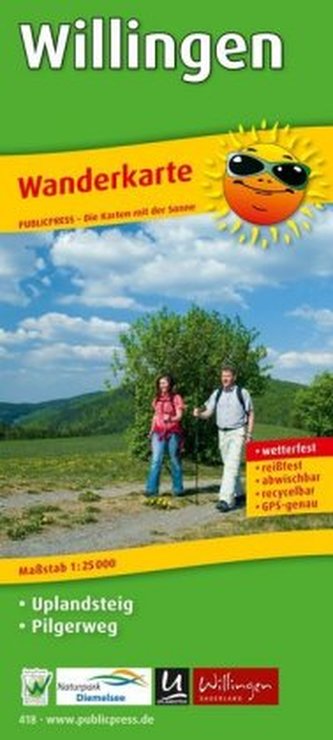 PublicPress Wanderkarte Uplandsteig