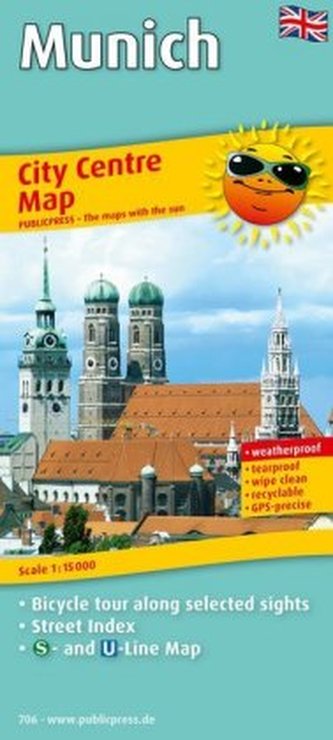 PublicPress Stadtplan City Centre Map Munich