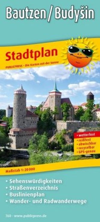 PublicPress Stadtplan Bautzen / Budysin