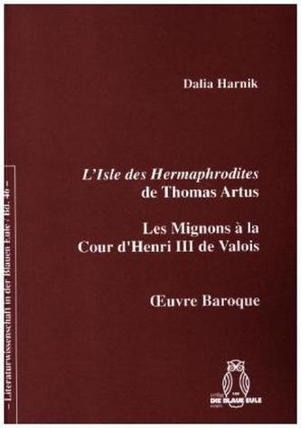 L'Isle des Hermaphrodites de Thomas Artus