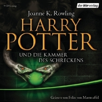 Harry Potter und die Kammer des Schreckens, 9 Audio-CDs (Ausgabe für Erwachsene) Harry Potter und die Kammer des Schreckens, 9 Audio-CDs (Ausgabe für Erwachsene)