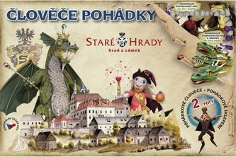 Hra - člověče pohádky deskové hry 2 v 1