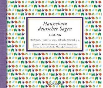 Hausschatz deutscher Sagen, 4 Audio-CDs