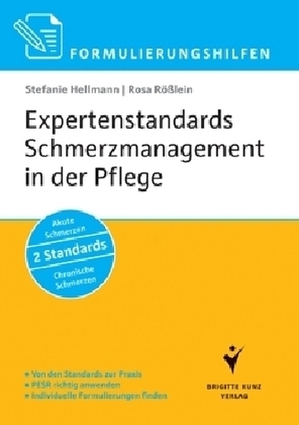 Expertenstandards Schmerzmanagement in der Pflege