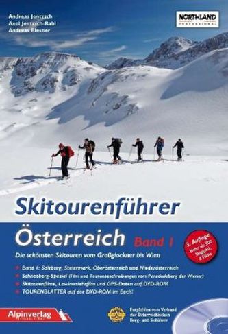 Skitourenführer Österreich, m. DVD-ROM. Bd.1