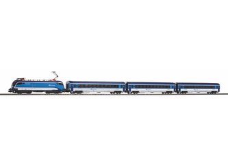 Piko Základní sada Osobní vlak s lokomotivou RailJet ČD VI - 57179