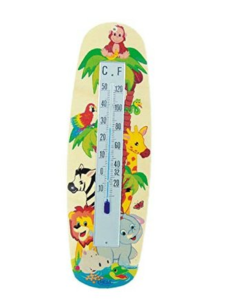 Hess Teploměr pro vnitřní použití džungle Hess Teploměr pro vnitřní použití džungle