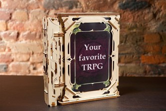 Ugears 3D dřevěné mechanické puzzle Stojánek herní mistr