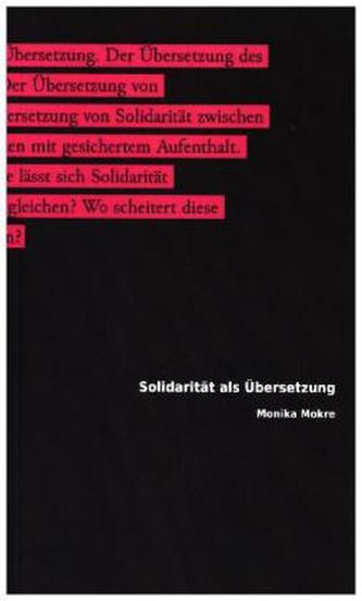 Solidarität als Übersetzung