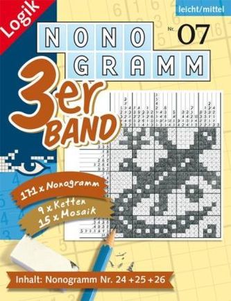 Nonogramm 3er-Band. Nr.7
