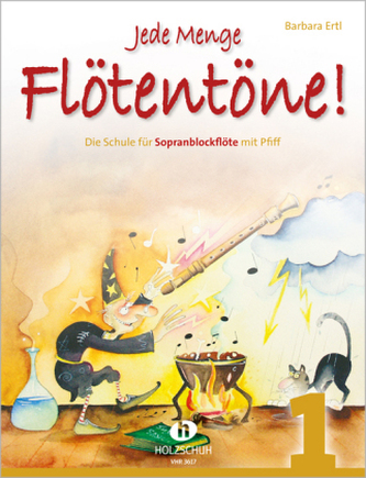 Jede Menge Flötentöne!, für Sopranblockflöte. Bd.1