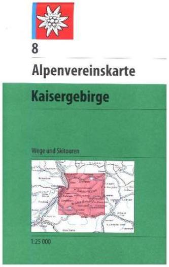 Alpenvereinskarte Kaisergebirge