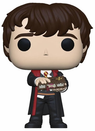 Funko POP Movies: Harry Potter S10 - Neville w/Monster Book 