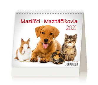 Kalendář 2021 stolní: MiniMax Mazlíčci/Maznáčikovia, 171x139