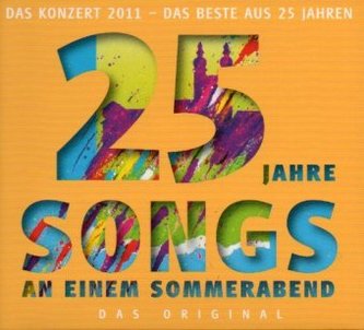 25 Jahre Songs an einem Sommerabend, 2 Audio-CDs