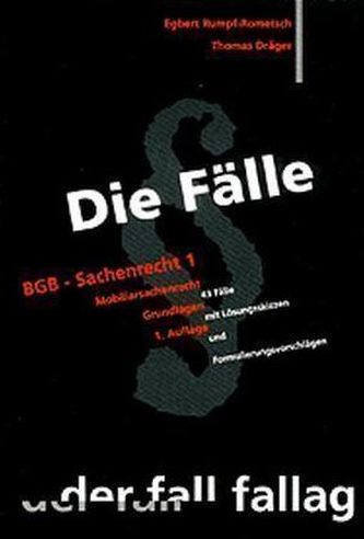 BGB Sachenrecht. Tl.1