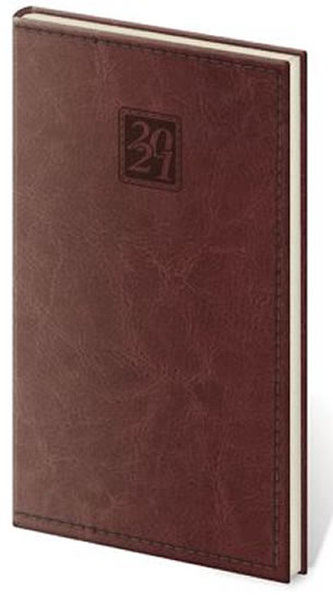 Diář 2021: Nebrasca červená, kapesní týdenní, 80x150